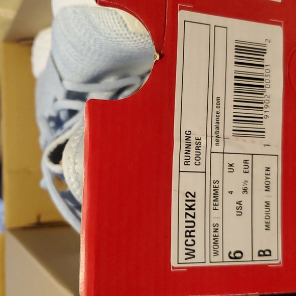 New Balance Fresh Foam Cruz v2 Knit Women's Running Shoes - Ice Blue - sz6 - Picture 3 of 4